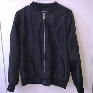 black bomber jacket 🌚